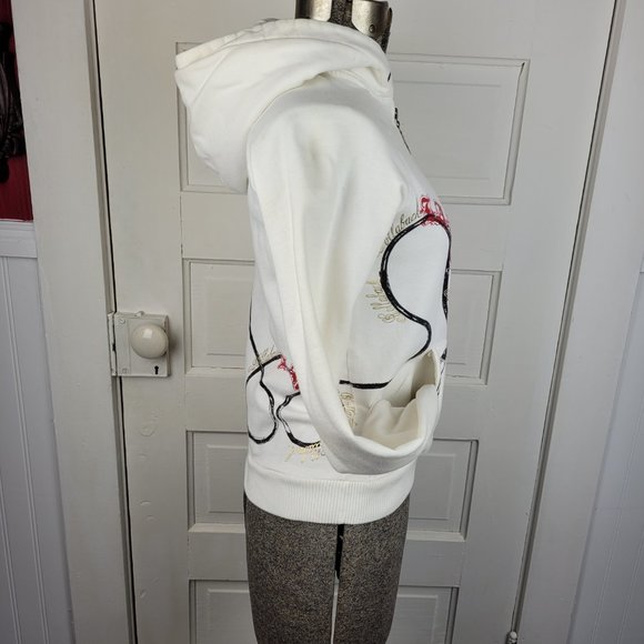 LAMB L.A.M.B Gwen Stefani Rare Zip Hoodie Early 2000s 2006? Womens Size Small - Picture 7 of 12